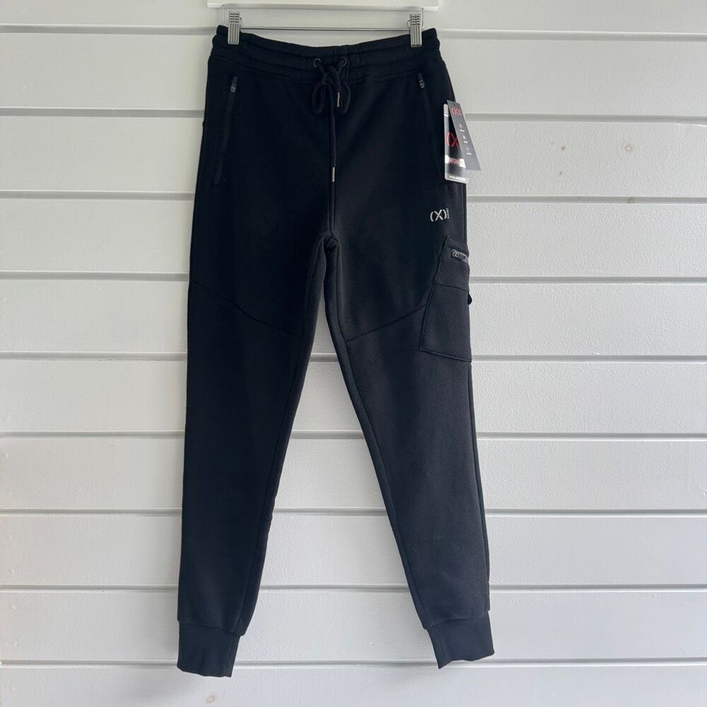 2(X)IST Men's Performance Cuffed Jogger Pants In Black Size Small NWT - Picture 2 of 10